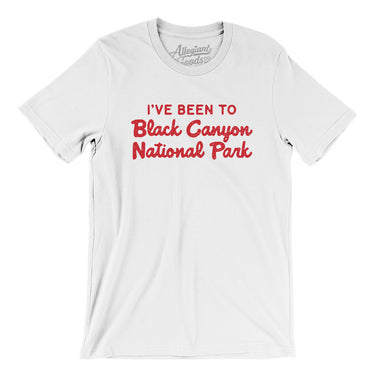 I've Been To Black Canyon National Park Men/Unisex T-Shirt-Allegiant Goods Co. Vintage Sports Apparel