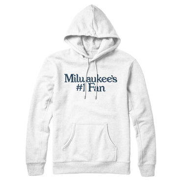 Milwaukee's Number 1 Fan Hoodie-Allegiant Goods Co. Vintage Sports Apparel