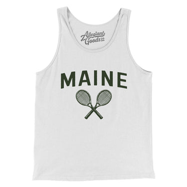 Maine Tennis in White Color