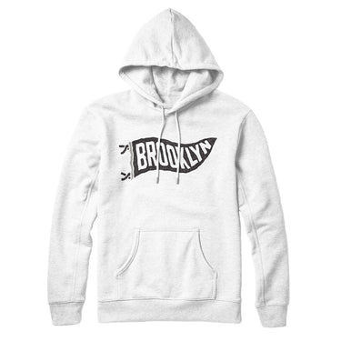 Brooklyn Pennant Hoodie-Allegiant Goods Co. Vintage Sports Apparel