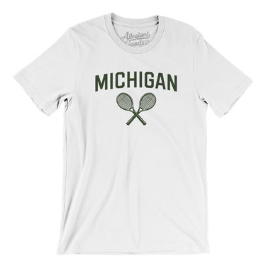 Michigan Tennis in White Color