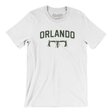 Orlando Cycling Men/Unisex T-Shirt-White-Allegiant Goods Co. Vintage Sports Apparel