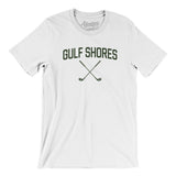 Gulf Shores Golf Men/Unisex T-Shirt-White-Allegiant Goods Co. Vintage Sports Apparel