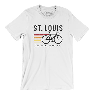 St. Louis Cycling Men/Unisex T-Shirt-Allegiant Goods Co. Vintage Sports Apparel
