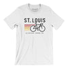 St. Louis Cycling Men/Unisex T-Shirt-White-Allegiant Goods Co. Vintage Sports Apparel
