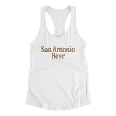 San Antonio Beer Women's Racerback Tank-Allegiant Goods Co. Vintage Sports Apparel