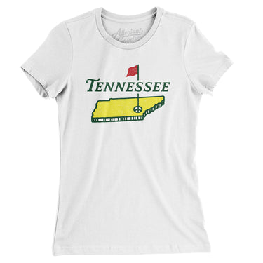 Tennessee Golf Women's T-Shirt-Allegiant Goods Co. Vintage Sports Apparel