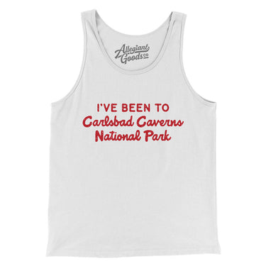 I've Been To Carlsbad Caverns National Park Men/Unisex Tank Top-Allegiant Goods Co. Vintage Sports Apparel