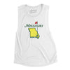 Missouri Golf Women's Flowey Scoopneck Muscle Tank-White-Allegiant Goods Co. Vintage Sports Apparel