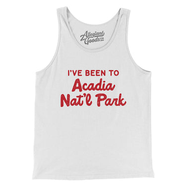 I've Been To Acadia National Park Men/Unisex Tank Top-Allegiant Goods Co. Vintage Sports Apparel
