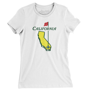 California Golf Women's T-Shirt-Allegiant Goods Co. Vintage Sports Apparel