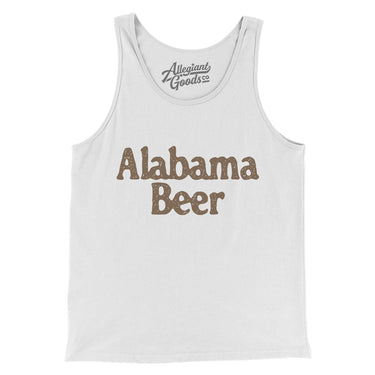 Alabama Beer Men/Unisex Tank Top-Allegiant Goods Co. Vintage Sports Apparel