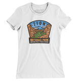 Zion National Park Badge Women's T-Shirt-Allegiant Goods Co. Vintage Sports Apparel