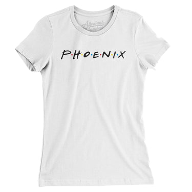 Phoenix Friends Women's T-Shirt-Allegiant Goods Co. Vintage Sports Apparel