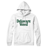 Delaware Weed Hoodie-Allegiant Goods Co. Vintage Sports Apparel