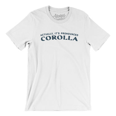 Actually It's Pronounced Corolla in White Color