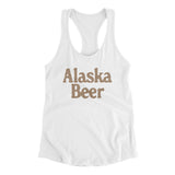 Alaska Beer Women's Racerback Tank-Allegiant Goods Co. Vintage Sports Apparel