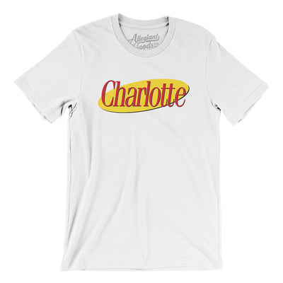 Charlotte Seinfeld Men/Unisex T-Shirt-White-Allegiant Goods Co. Vintage Sports Apparel