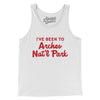 I've Been To Arches National Park Men/Unisex Tank Top-White-Allegiant Goods Co. Vintage Sports Apparel