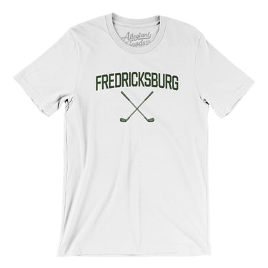Fredericksburg Golf Men/Unisex T-Shirt-White-Allegiant Goods Co. Vintage Sports Apparel