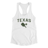 Texas Pickleball in White Color