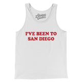 I've Been To San Diego Men/Unisex Tank Top-Allegiant Goods Co. Vintage Sports Apparel