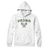 Virginia Tennis Hoodie-White-Allegiant Goods Co. Vintage Sports Apparel