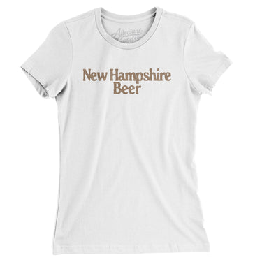New Hampshire Beer Women's T-Shirt-Allegiant Goods Co. Vintage Sports Apparel