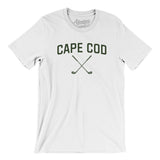 Cape Cod Golf Men/Unisex T-Shirt-White-Allegiant Goods Co. Vintage Sports Apparel