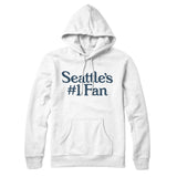 Seattle's Number 1 Fan Hoodie-Allegiant Goods Co. Vintage Sports Apparel