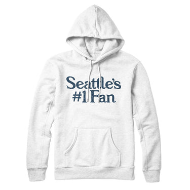 Seattle's Number 1 Fan Hoodie-Allegiant Goods Co. Vintage Sports Apparel