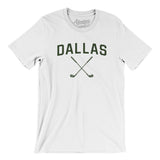 Dallas Golf Men/Unisex T-Shirt-White-Allegiant Goods Co. Vintage Sports Apparel