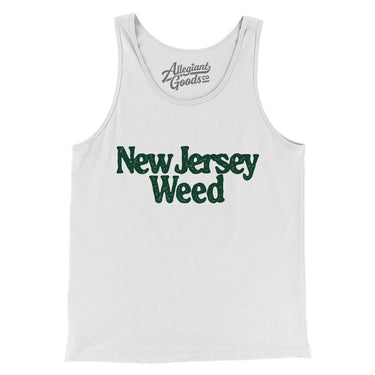 New Jersey Weed Men/Unisex Tank Top-Allegiant Goods Co. Vintage Sports Apparel