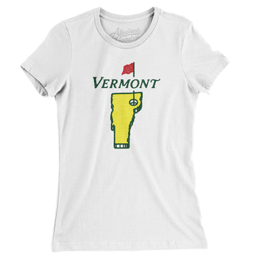 Vermont Golf Women's T-Shirt-Allegiant Goods Co. Vintage Sports Apparel