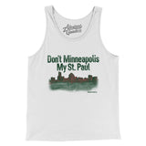 Don't Minneapolis My St. Paul Men/Unisex Tank Top-Allegiant Goods Co. Vintage Sports Apparel