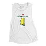 Mississippi Golf Women's Flowey Scoopneck Muscle Tank-Allegiant Goods Co. Vintage Sports Apparel