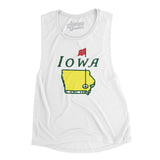 Iowa Golf Women's Flowey Scoopneck Muscle Tank-Allegiant Goods Co. Vintage Sports Apparel