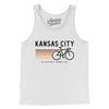 Kansas City Cycling Men/Unisex Tank Top-White-Allegiant Goods Co. Vintage Sports Apparel