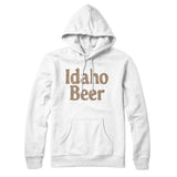 Idaho Beer Hoodie-Allegiant Goods Co. Vintage Sports Apparel