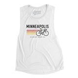 Minneapolis Cycling Women's Flowey Scoopneck Muscle Tank-Allegiant Goods Co. Vintage Sports Apparel
