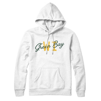 Green Bay Wi Overprinted Hoodie-Allegiant Goods Co. Vintage Sports Apparel