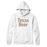 Texas Beer Hoodie-Allegiant Goods Co. Vintage Sports Apparel