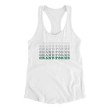 Grand Forks Repeat Women's Racerback Tank-Allegiant Goods Co. Vintage Sports Apparel
