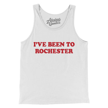 I've Been To Rochester Men/Unisex Tank Top-Allegiant Goods Co. Vintage Sports Apparel