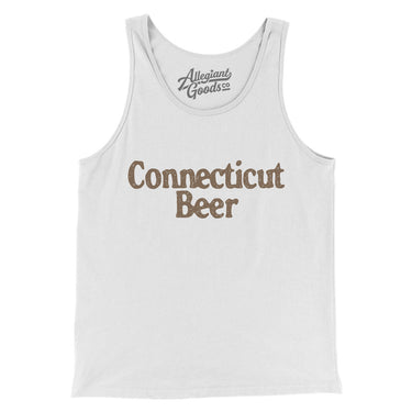 Connecticut Beer Men/Unisex Tank Top-Allegiant Goods Co. Vintage Sports Apparel