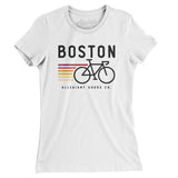 Boston Cycling Women's T-Shirt-Allegiant Goods Co. Vintage Sports Apparel
