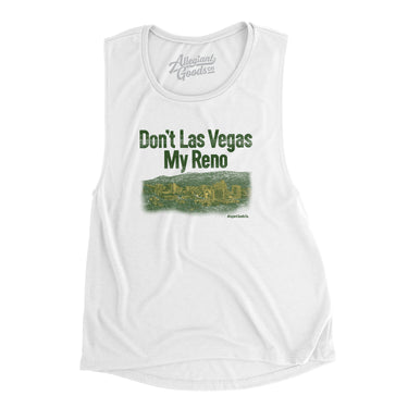 Don't Las Vegas My Reno Women's Flowey Scoopneck Muscle Tank-Allegiant Goods Co. Vintage Sports Apparel