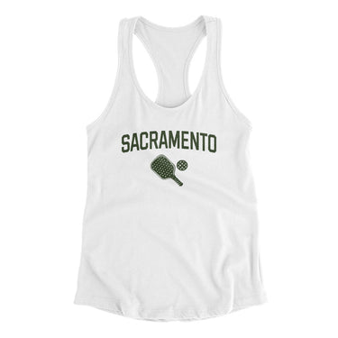 Sacramento Pickleball in White Color