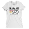 Hawaii Cycling Women's T-Shirt-White-Allegiant Goods Co. Vintage Sports Apparel