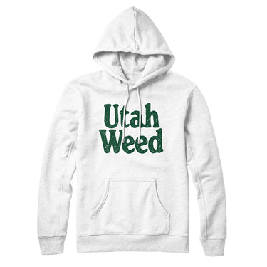 Utah Weed Hoodie-Allegiant Goods Co. Vintage Sports Apparel